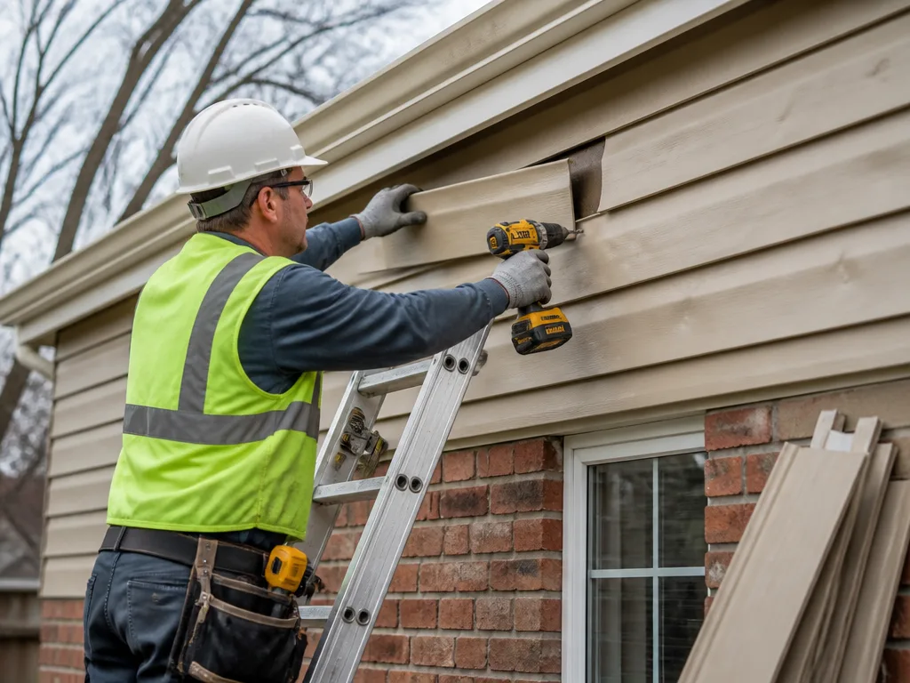 Hail Damage Siding