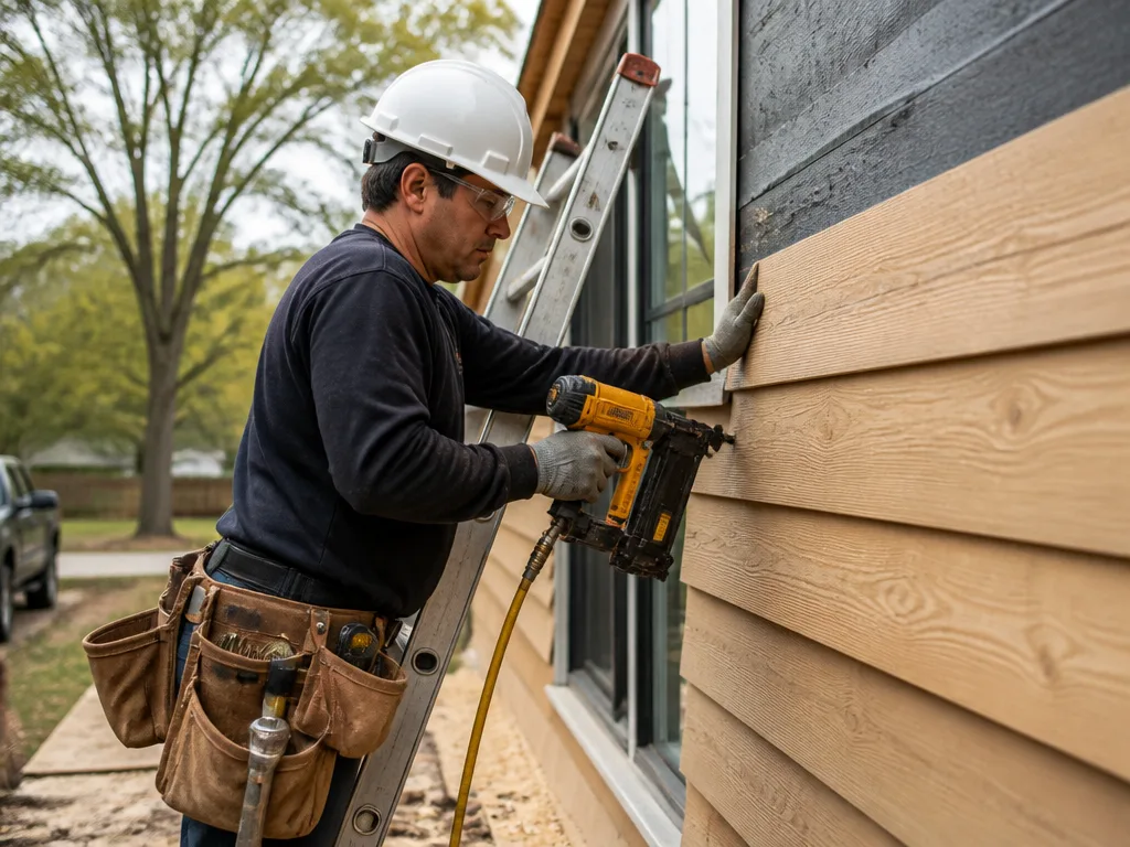 Wood Siding Installation
